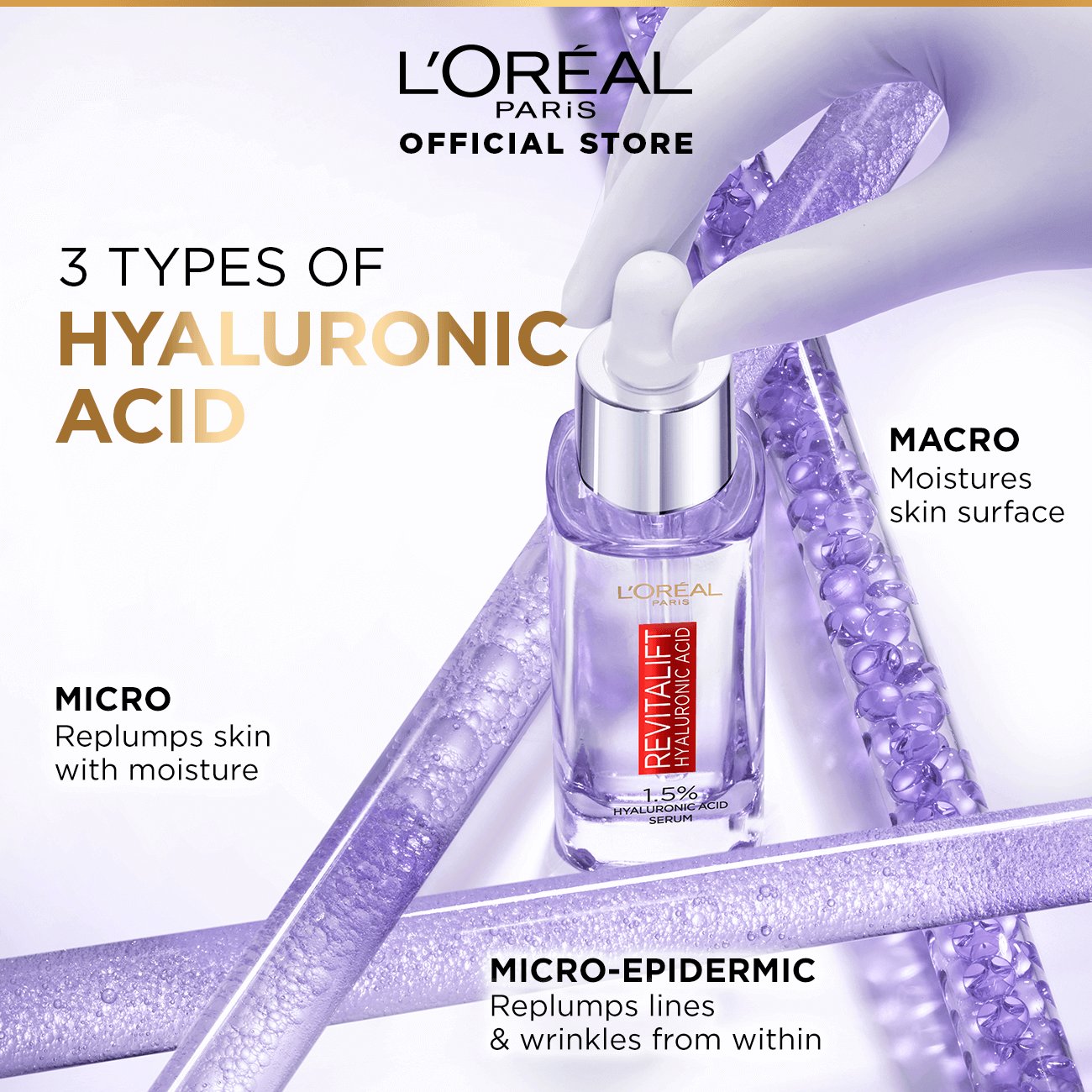 LOrealParis Hyaluronic Acid Serum Packshot 3